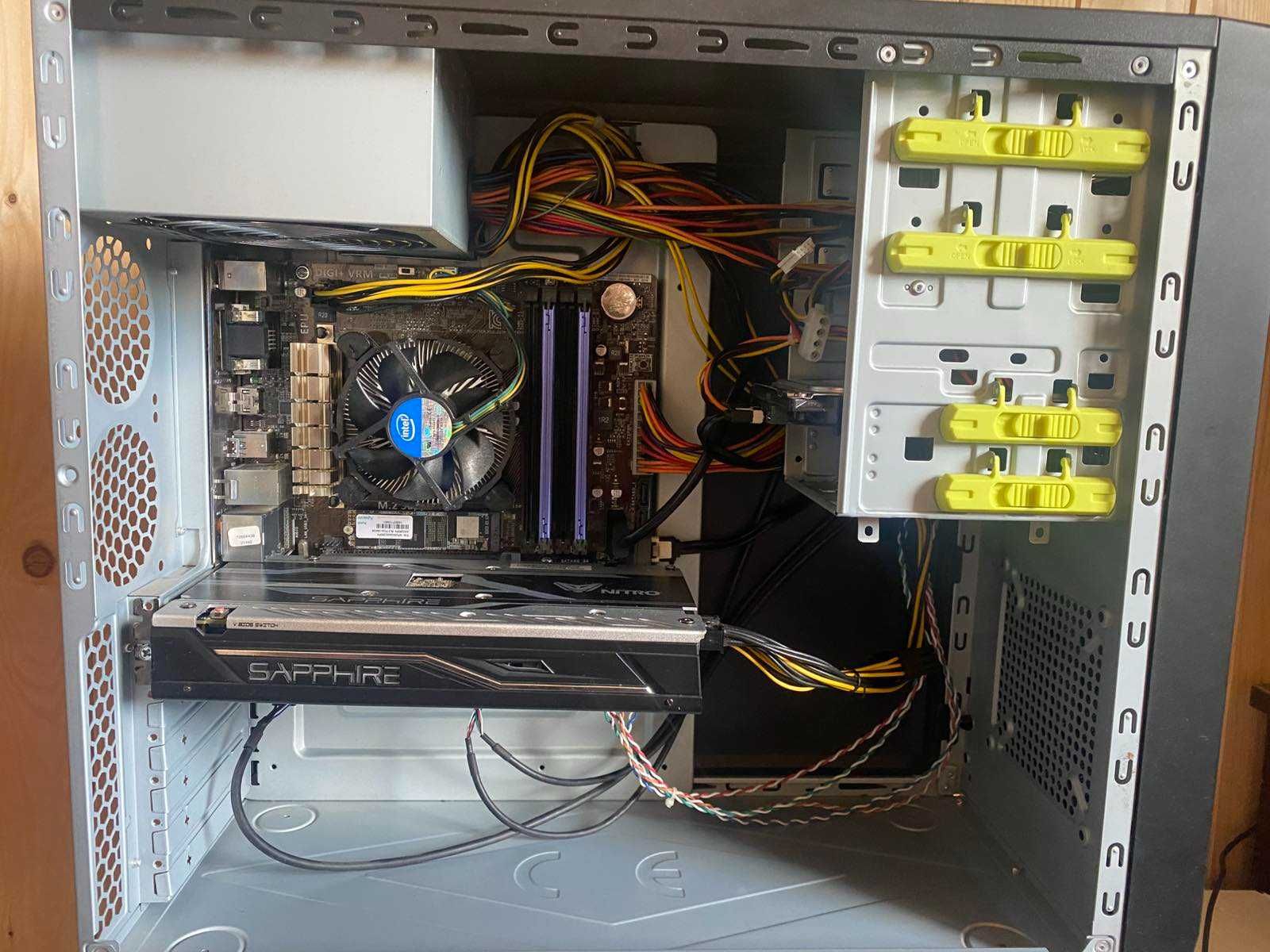 игровой ПК (Core-i7 4790,16Gb DDR3, RX580 8Gb, 256Gb NVME,500W)