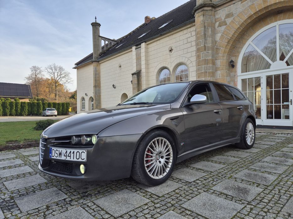 Piękna Alfa Romeo 159 1.9JTDm Sportwagon, 6 bieg, opłaty, BDB, alu 17