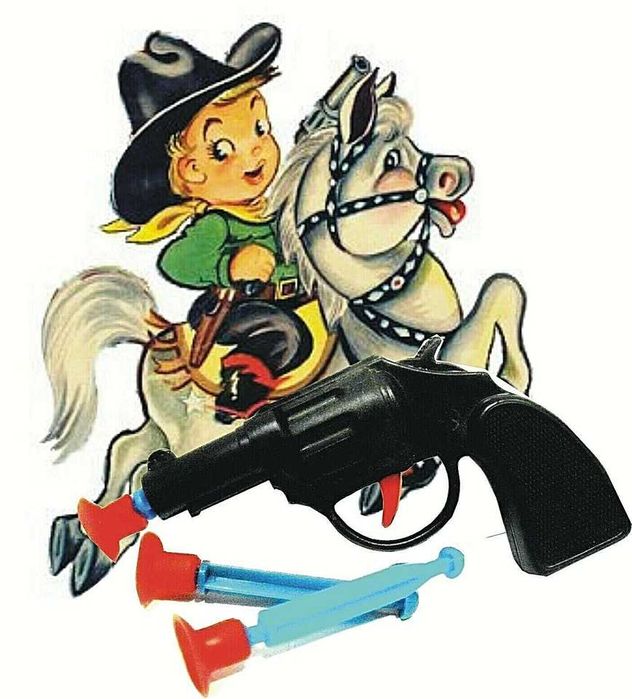 Pistola de dardos da Brincoviana - Portugal - anos 70