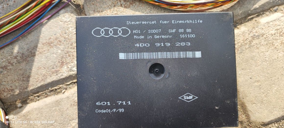 Parkowanie Przód Tył Wiązka Elektryczna Kompletna Audi S6 4.2 Q Kombi