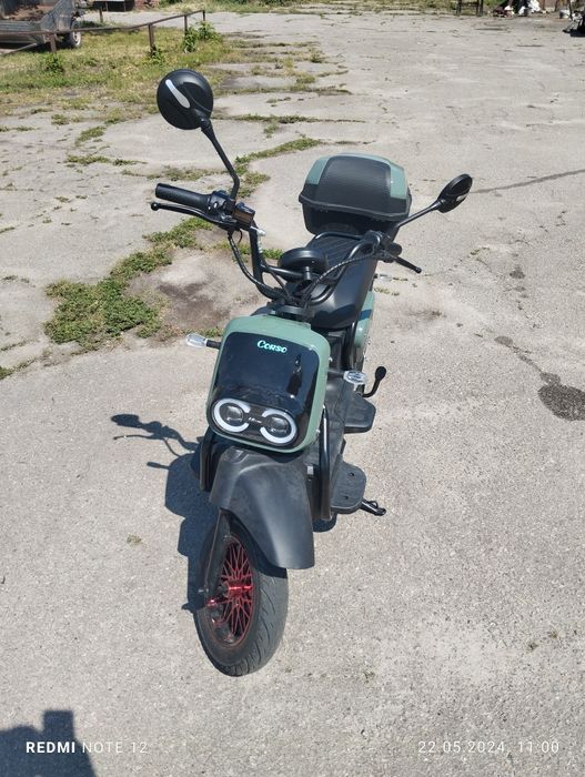 Електроскутер, мопед, велосипед. Corso