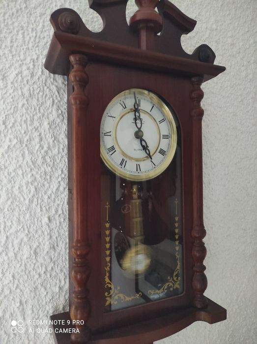 Zegar ścienny drewniany