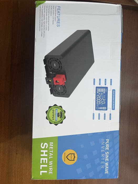 Інвертор 2000/4000 Вт. Datouboss. Новий з коробкою, з пультом.