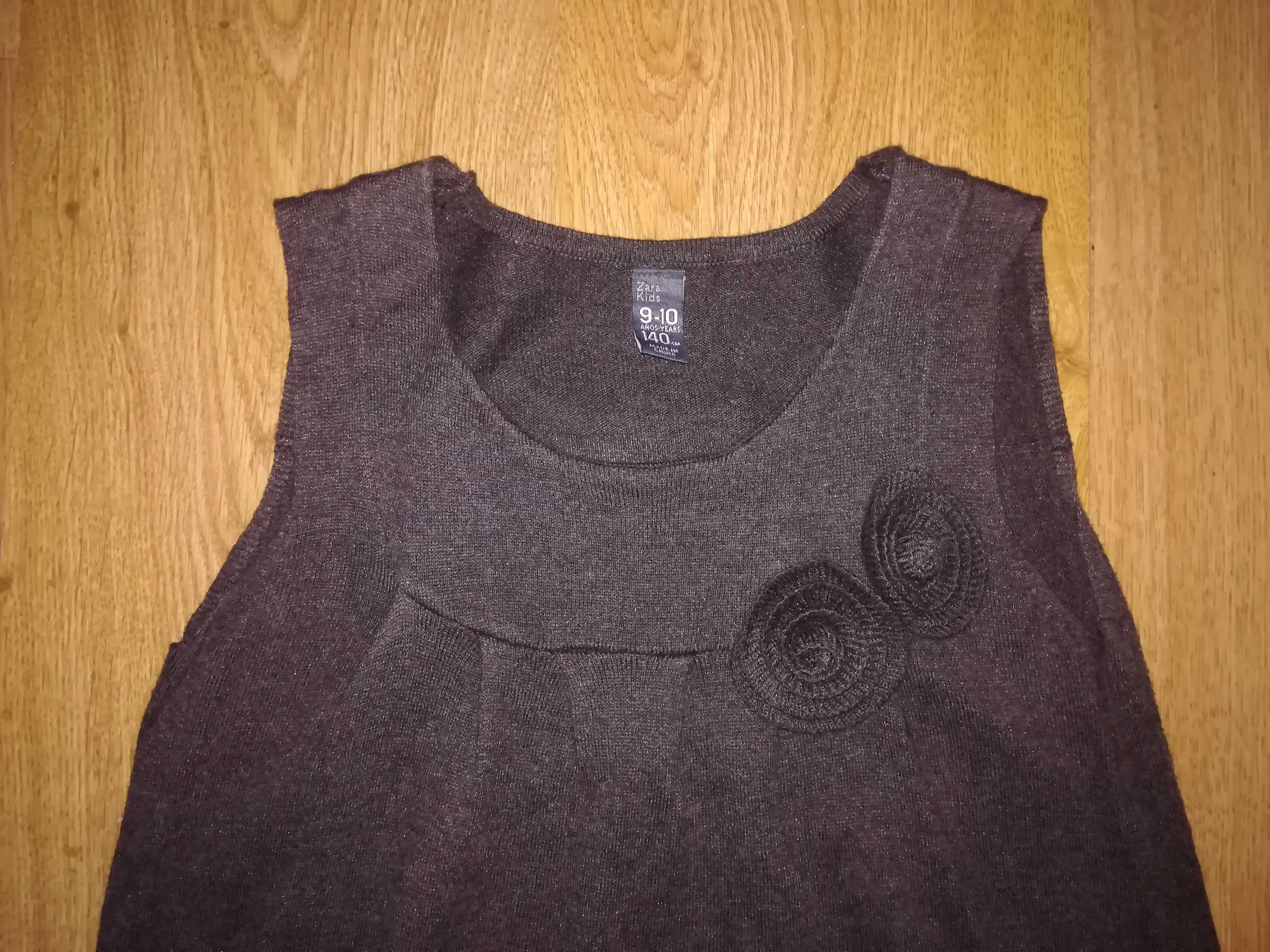 Vestido Malha Zara - 9/10 anos Como novo