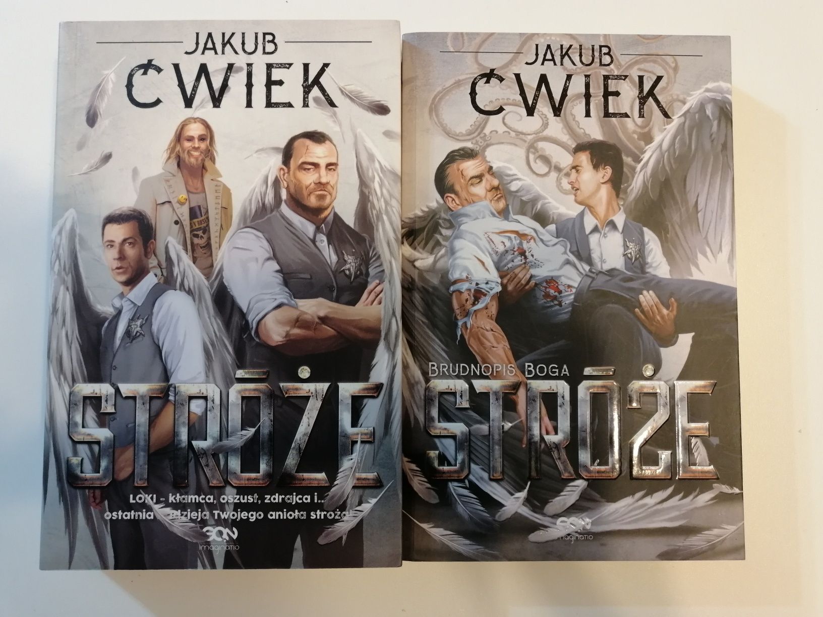 Jakub Ćwiek "Stróże" i "Stróże brudnopis Boga"