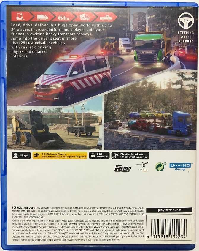 Truck & Logistics Simulator PS5 napisy PL * Wejherowo