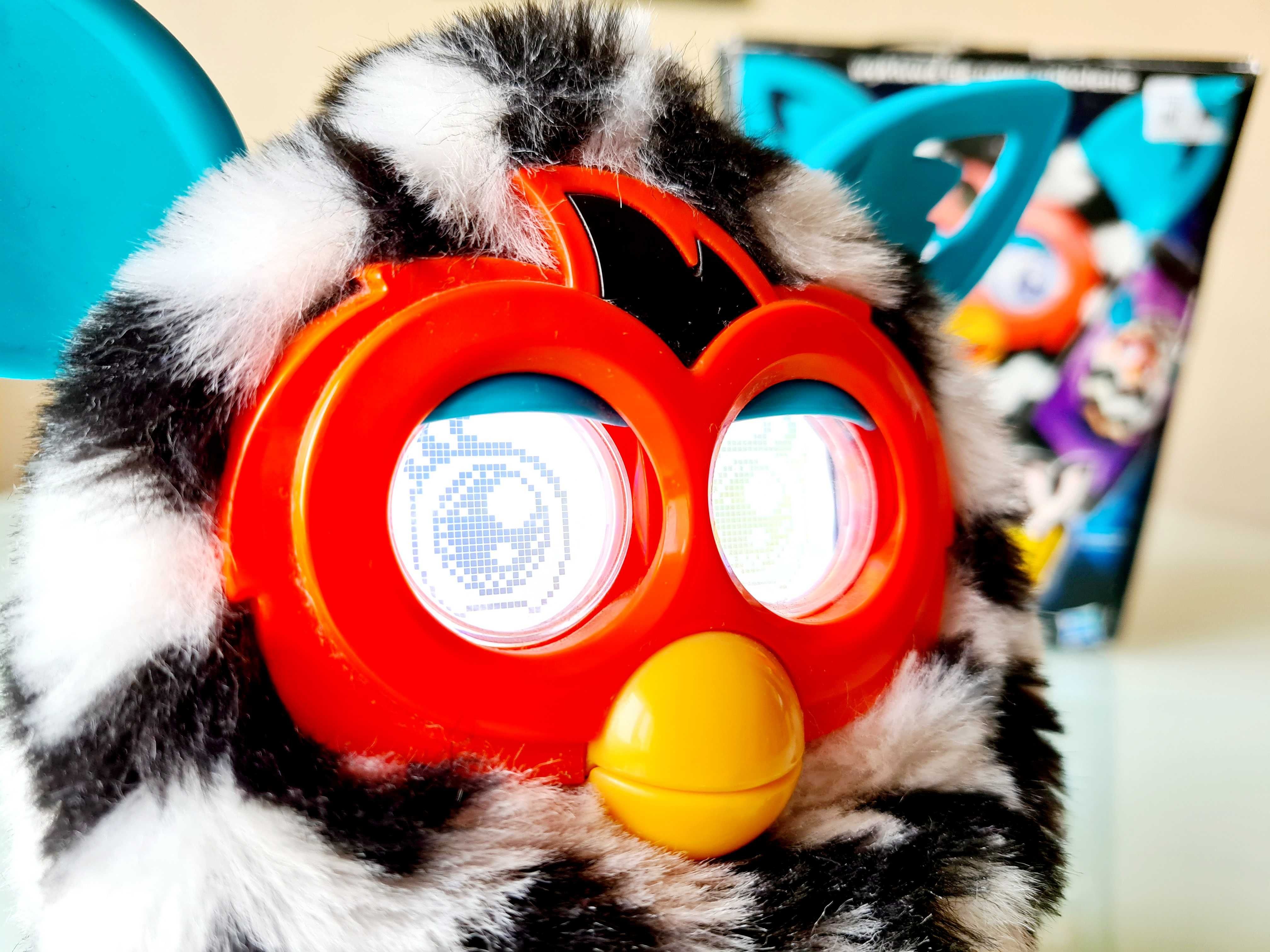 Furby Czarno Biały Ideał Jak Nowy! Black & White