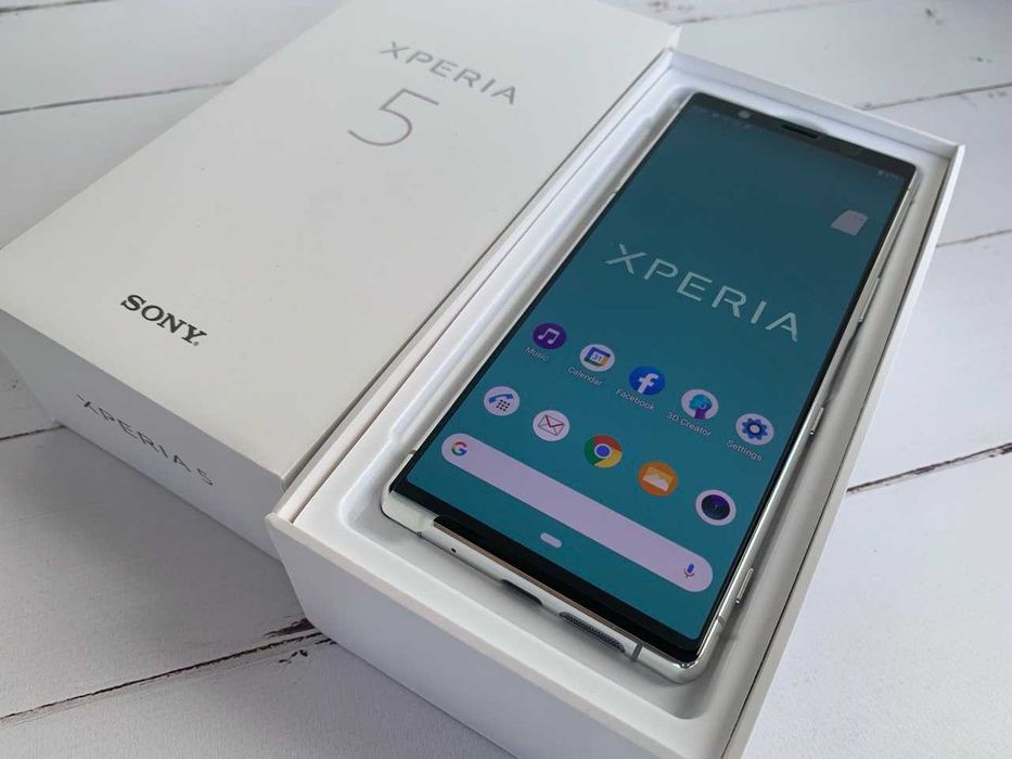™ XPERiA 5 SONY White  • (є xperia 1 dual) - Запаковані, з Гарантією