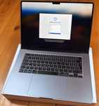 Macbook Air 15,3” M2  8 GB,  256 GB Szary. 37 cykli, Jak nowy. Olsztyn
