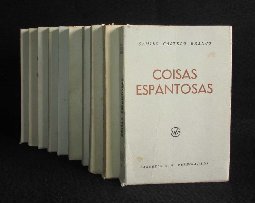 Livros Obras de Camilo Castelo Branco Colecção Parceria A. M. Pereira