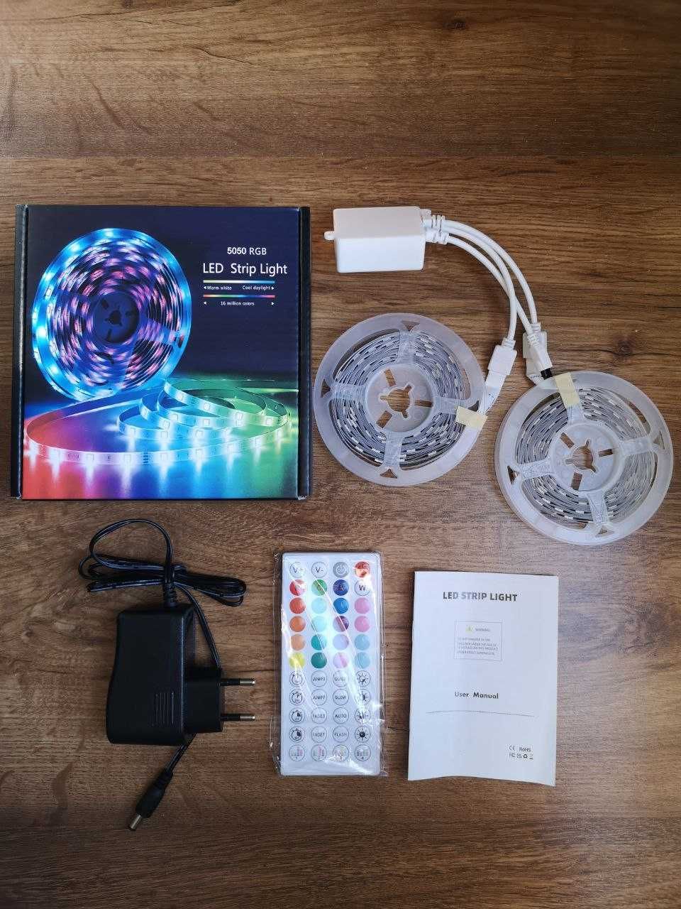 Taśma LED RGB 10m