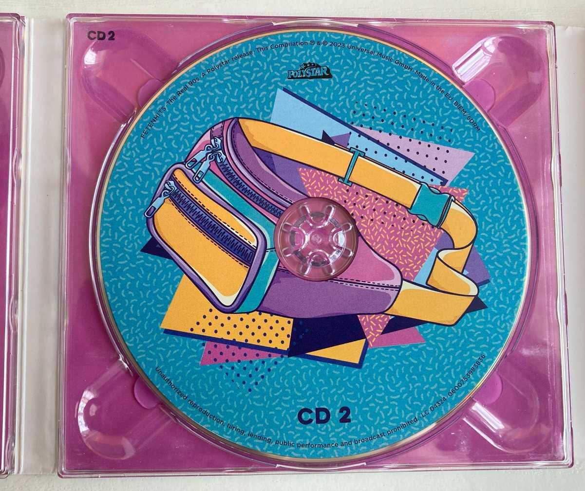 4CD:  Fetenhits - The Real 90s - 2023 rok