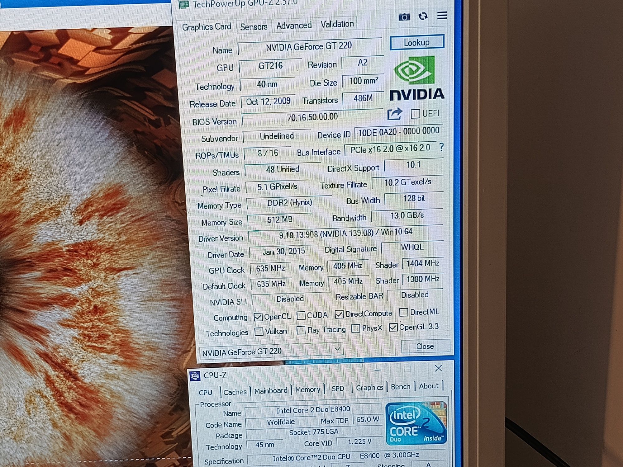 Karta NVIDIA GeForce GT220 \ 512 MB \ PCI-Express
