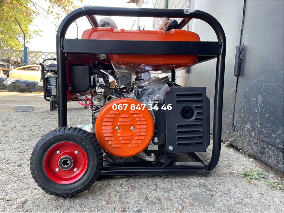 ГЕНЕРАТОР Zeppelin GZ 5500 (5,5 кВт) Бензиновый 1 фазный Ассортимент