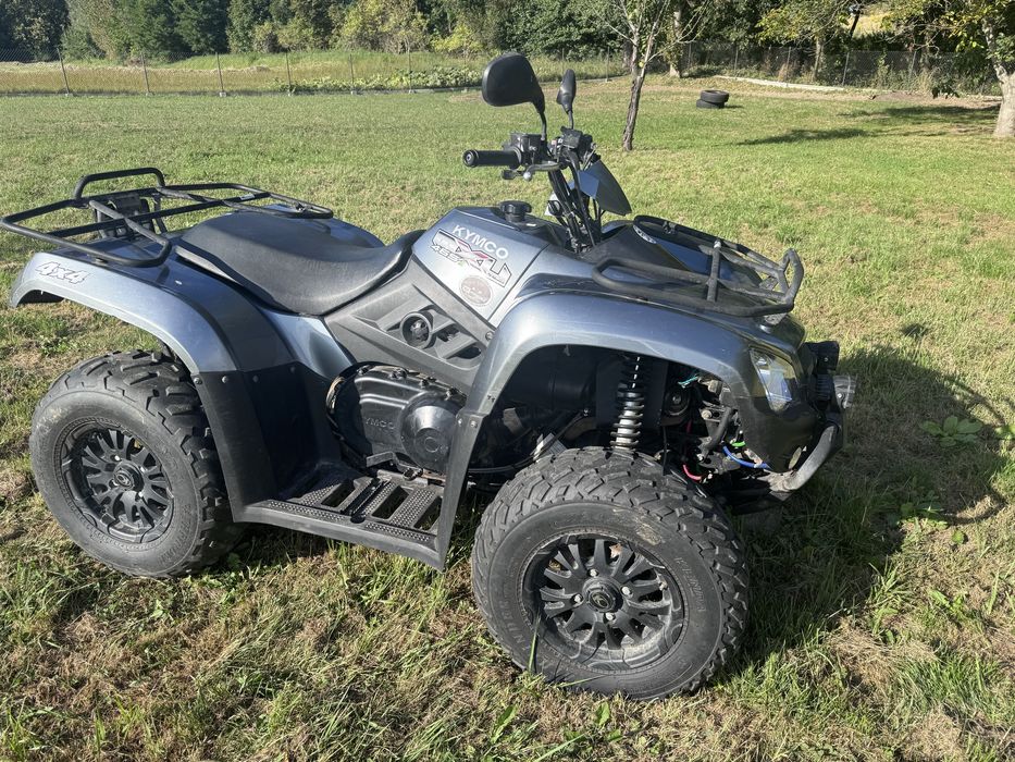 Super Quad Kymco MXU 465i 4x4 pług faktura VAT
