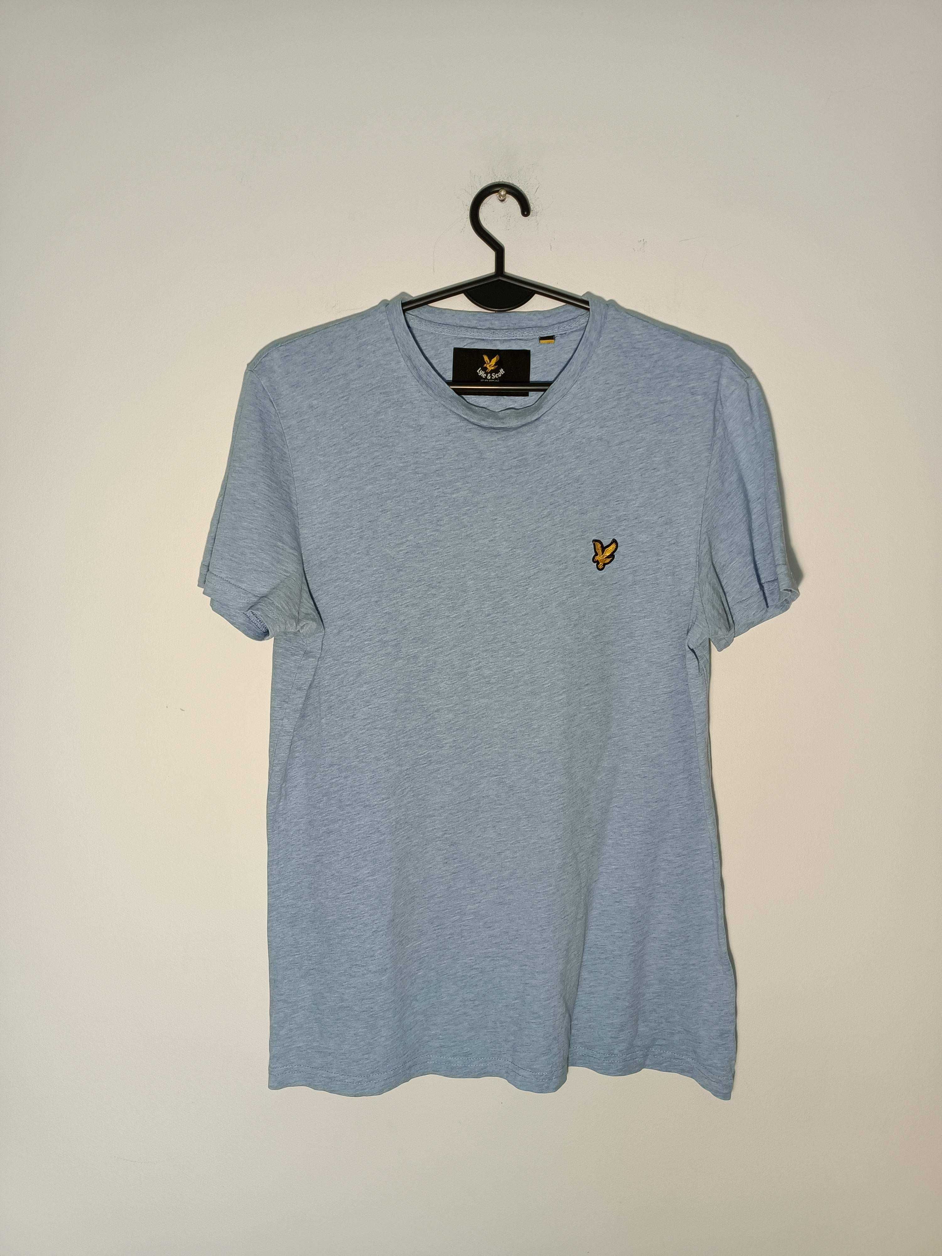 Podkoszulka Tee T-Shirt Lyle&Scott Błęktina turkusowa