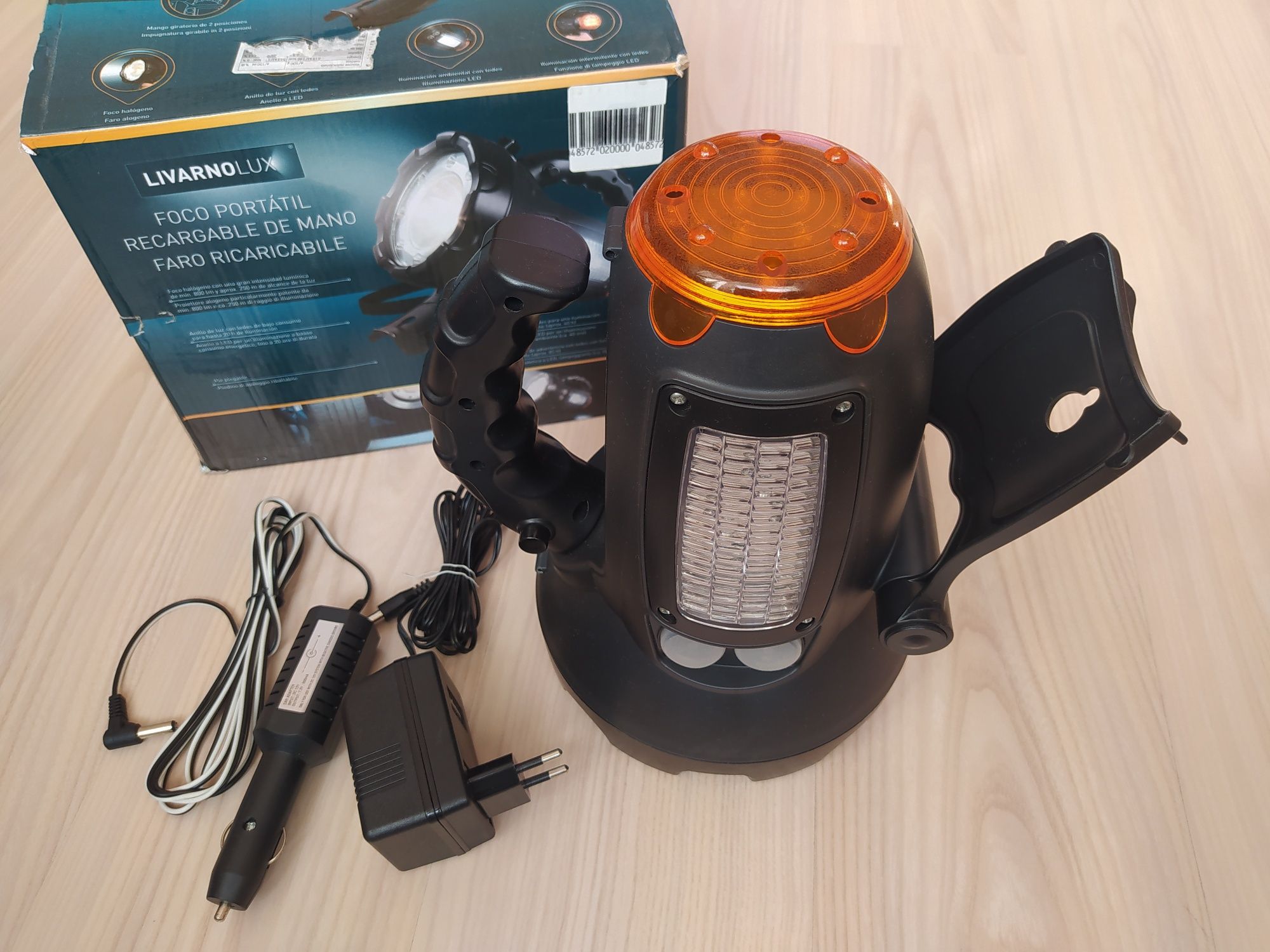 Аккумуляторный фонарь Livarno Lux LAH55A3