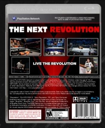 WWE 13 PS3 Videojogo Playstation Game