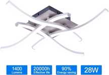 Lampa sufitowa LED ALLOMN