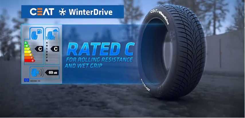 Opona zimowa CEAT 205/55R16 Winter 91H, Nowa, Cicha, C C 70dB - 2025r.