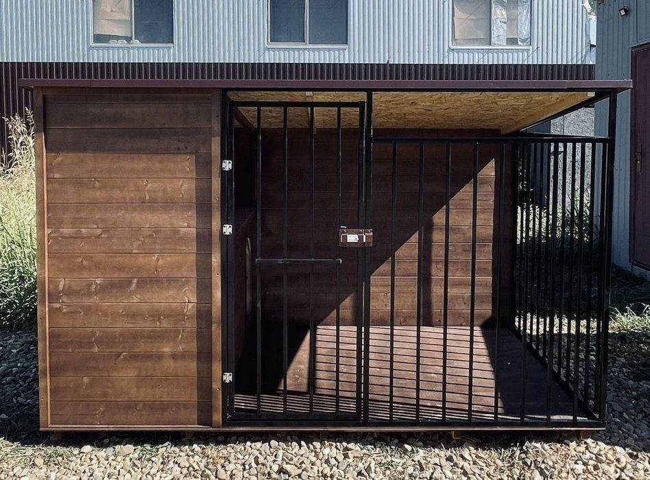 Якісний вольєр для собак, розміром 2.50*1.50