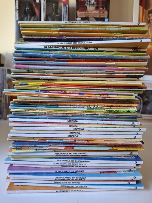 Lote de 59 Revistas Da Turma da Mónica