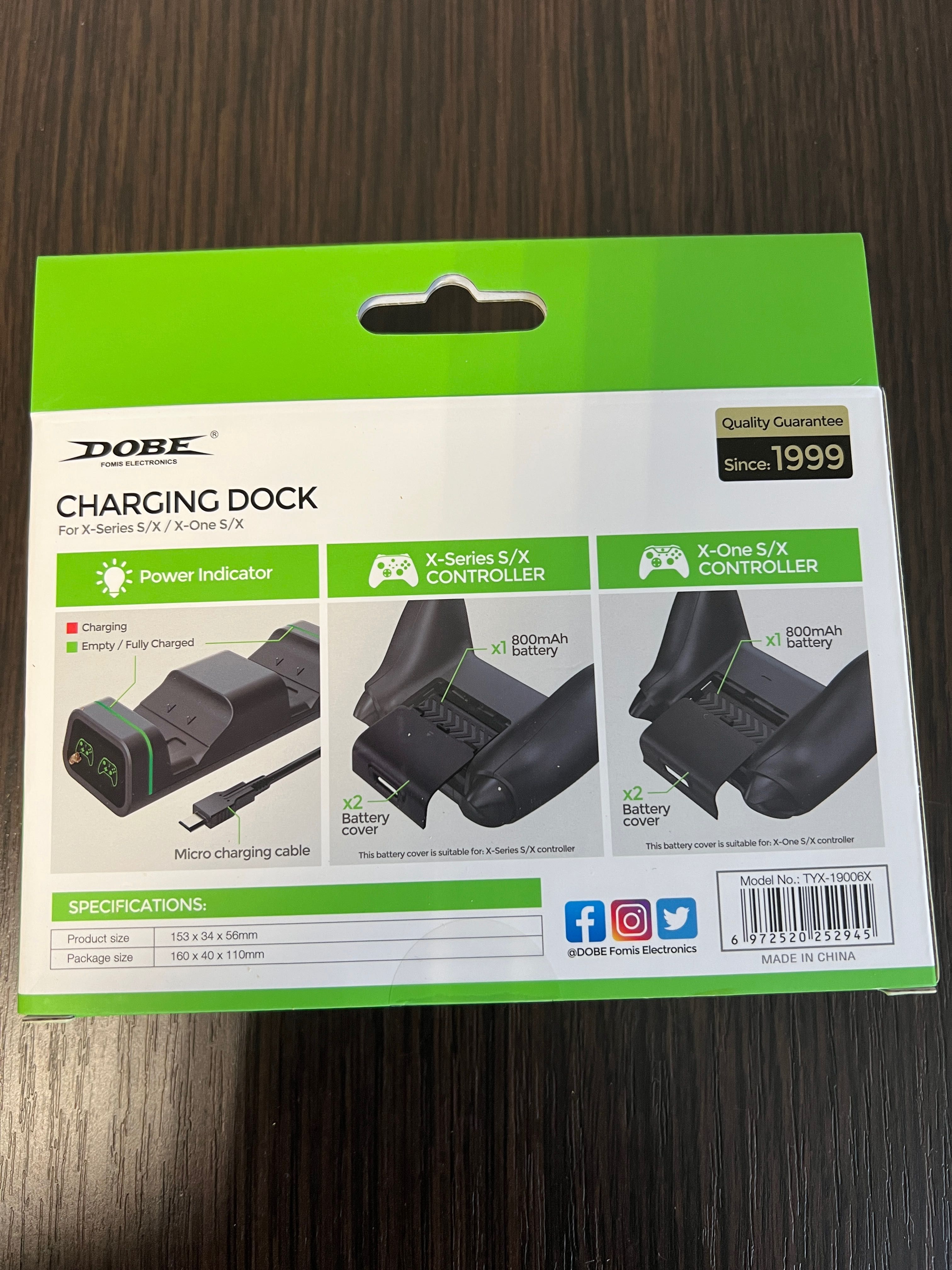 Аккумуляторы 2шт ДОК СТАНЦИЯ для Xbox Series S X One батарея 800mah