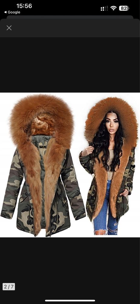 Kurtka parka militarna r.L