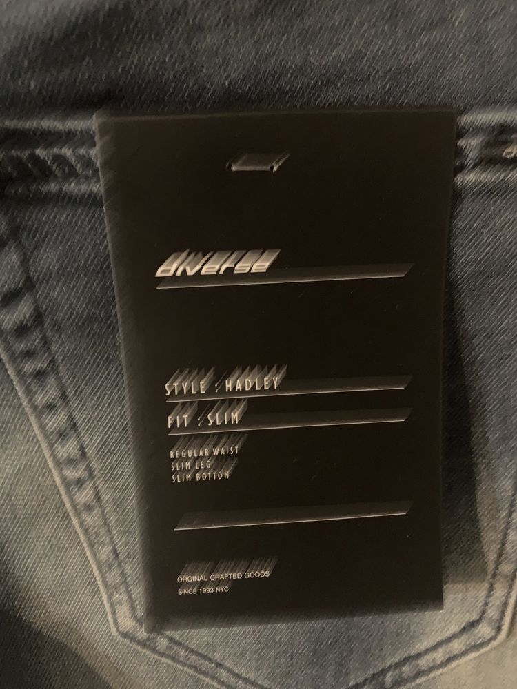 Spodnie męskie diverse jeans m/l