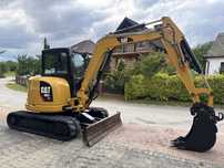 Minikoparka Caterpillar CAT 305 E2 CR z Niemiec długie ramię