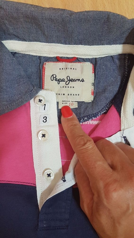 Polo menino 10 anos marca Pepe Jeans