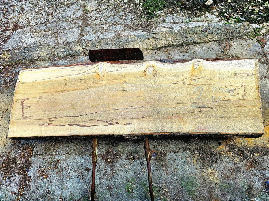 Topola blat lite drewno monolit Forszt. 200x90x10 Sezonowane