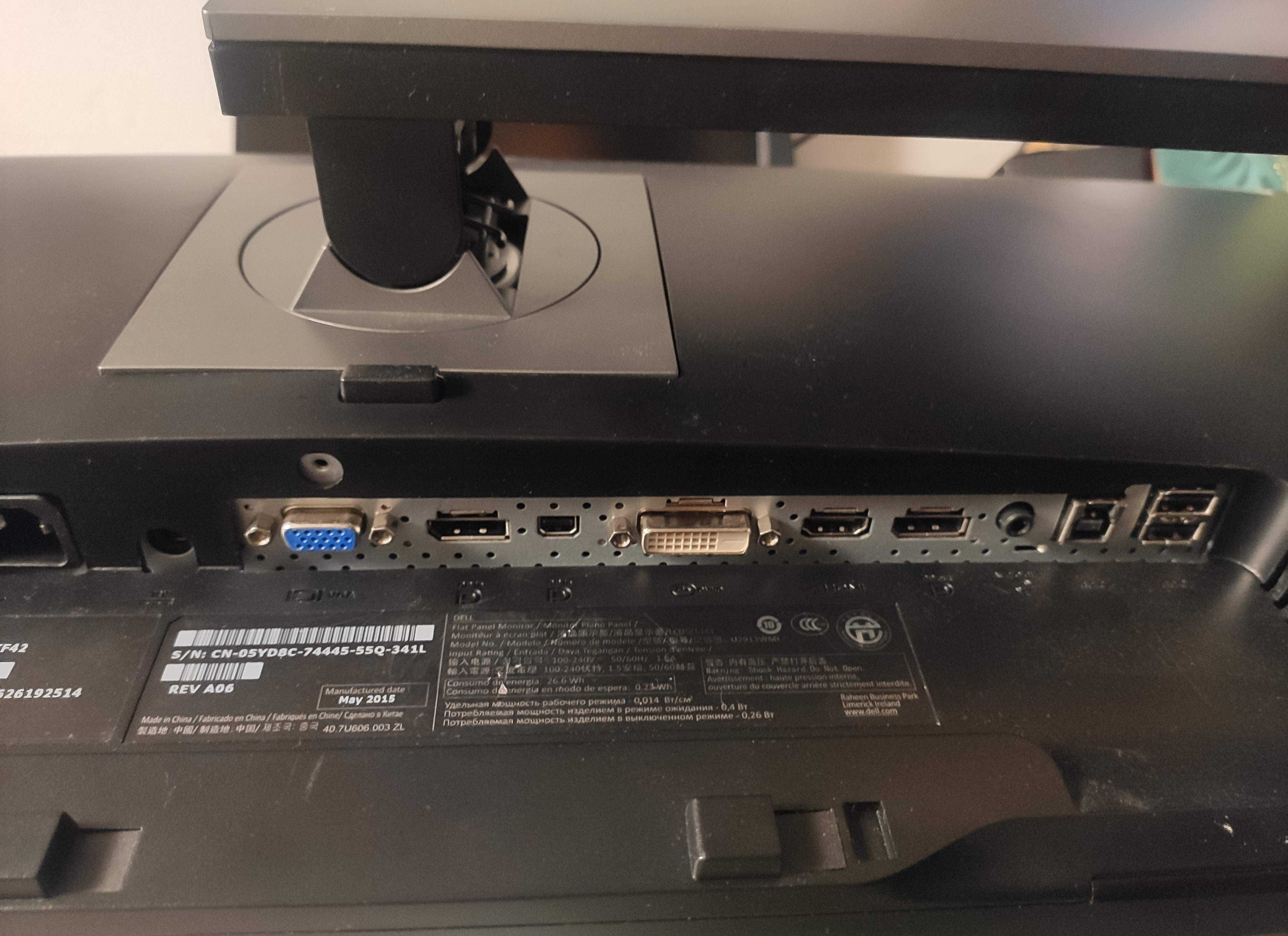 Monitor Dell U2913wm 29'' 21:9 LED 2560x1080 Uszkodzony