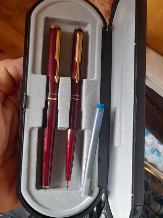 Parker 95 caneta e lapiseira bordô