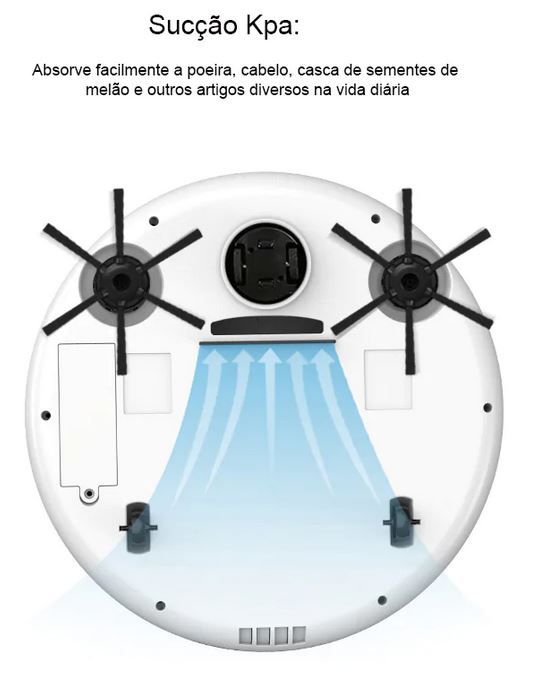 Aspirador Robot branco BOWAI - NOVO -