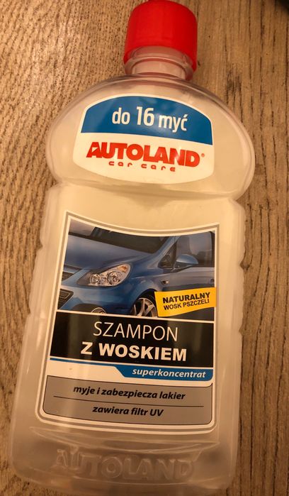 Środki preparaty do mycia i pielęgnacji auta - zestaw