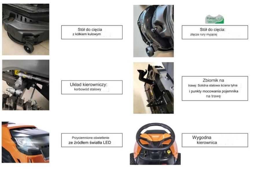 Traktor kosiarka Oleo-Mac OM 99L Nowy 2024 Raty 0%  Promocja Husqvarna