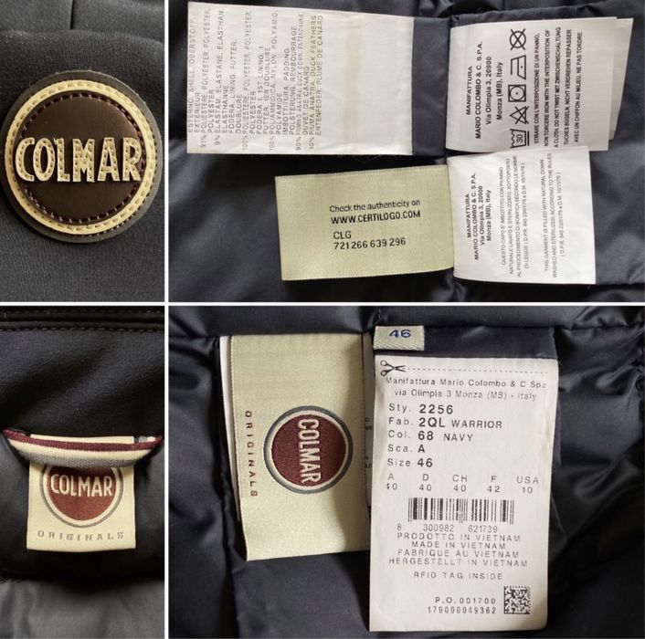 Жіноче пальто Colmar moncler розмір М куртка італія
