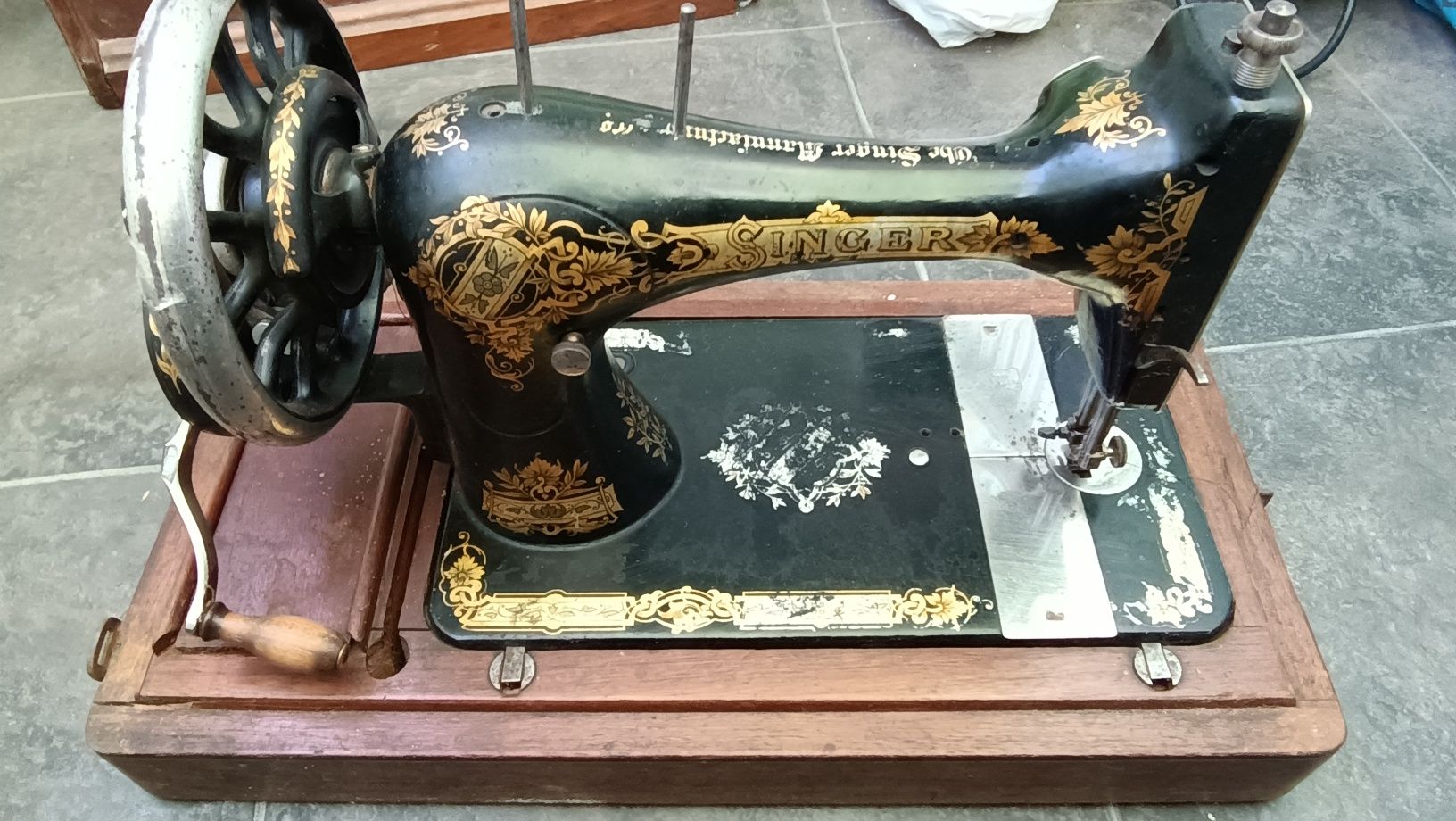 Швейна машина Zinger 1886р.