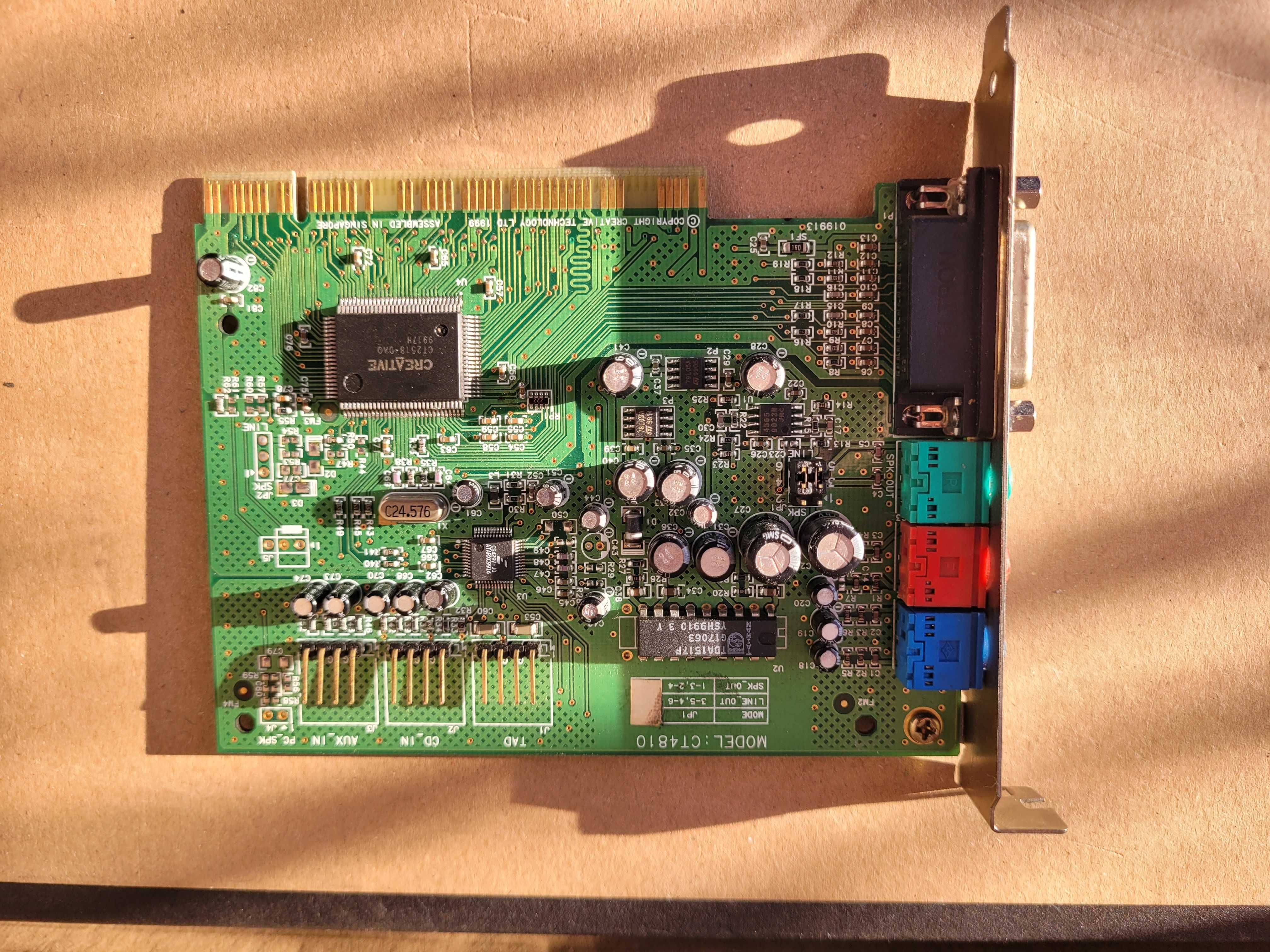 Joystick Genius Flight2000 F-23 plus karta dźwiękowa