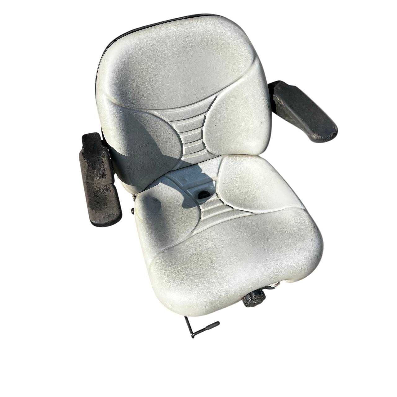 Milsco V5300 Fotel siedzenie szary do maszyn budowlanych, wózków