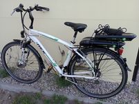 Rower elektryczny 2 baterie w zestawie