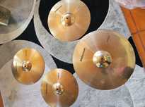 Pratos Millenium Brass Cymbal Set Standard