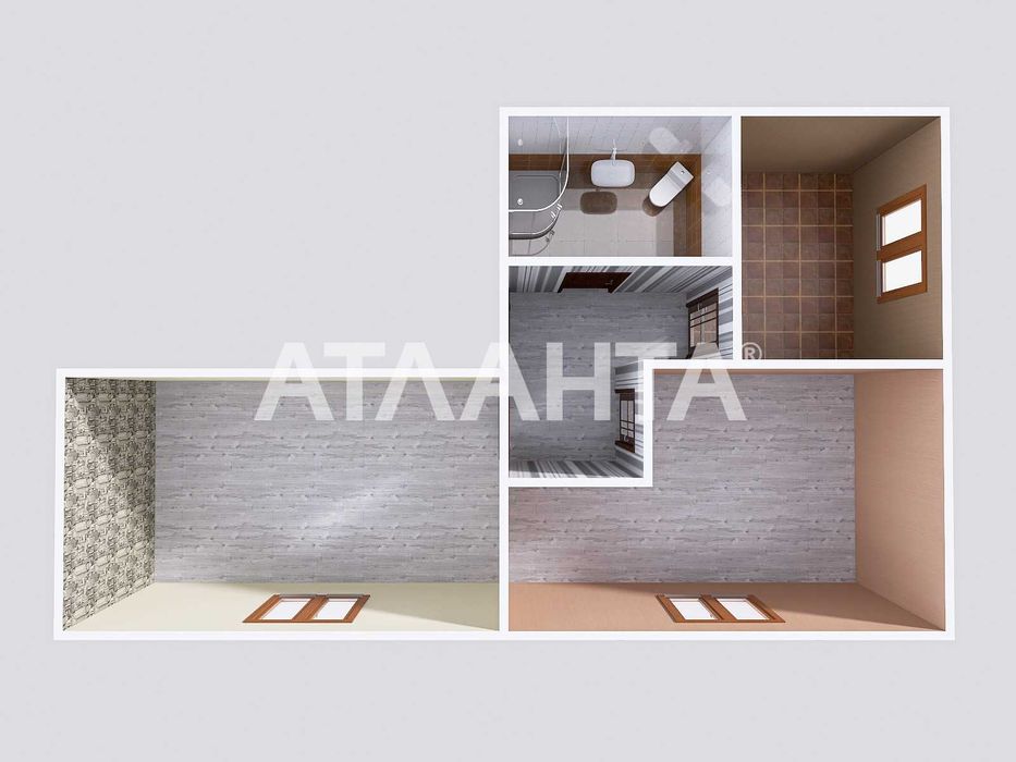 Фасадна двокімнатна сталінка, Центр, Приморський, Фонтан, ЖД вокзал