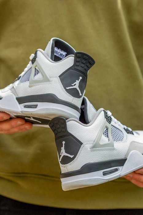 Кросівки Air Jordan Retro 4 Military 36-45 (Оплата при отриманні)