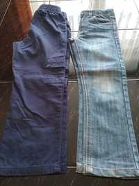 Spodnie chłopięce r 104 /110 (wymiary)