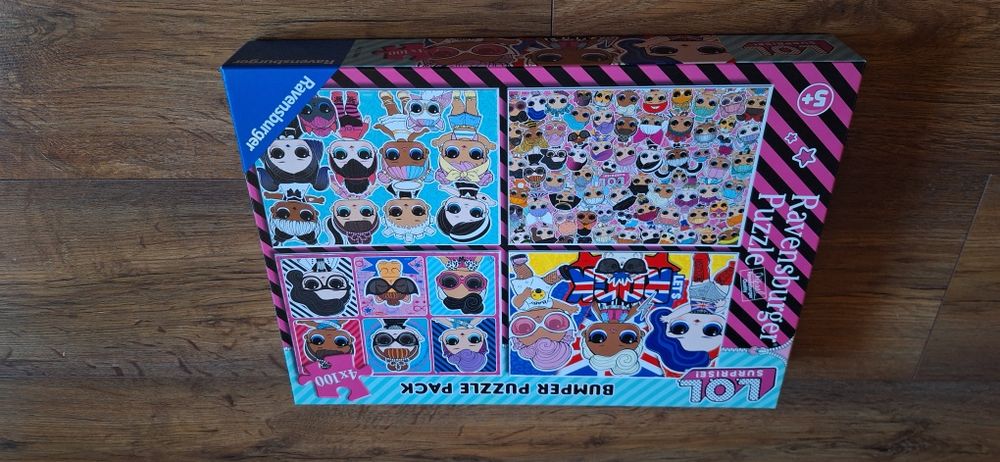 Puzzle LOL Surprise Ravensburger 4 x 100 elem.