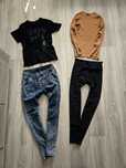 Zestaw ubran ciuchów S 36 zara h&m sinsay cropp house