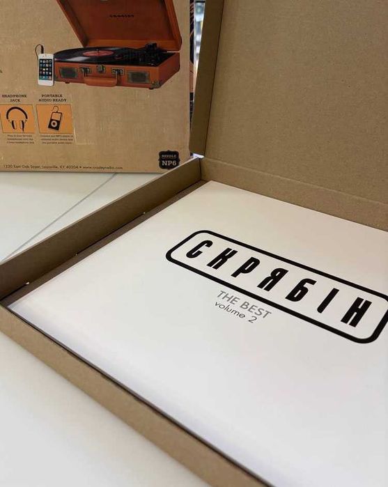 Вініловий програвач Crosley Cruiser новий