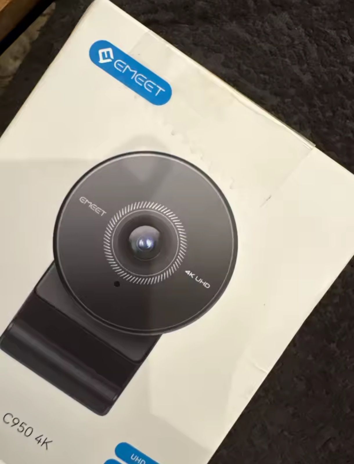 Microfone e Câmera 4 K Streaming totalmente novo! (Ler descrição).